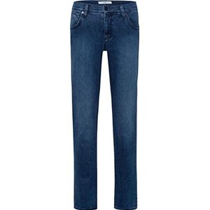 BRAX Heren Style Cadiz Denim Studio Jeans, Mid Blue Used., 35W x 32L