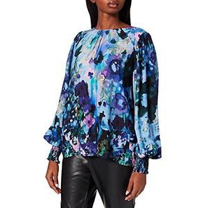 Desigual Damesblouse Cairo, blauw, M