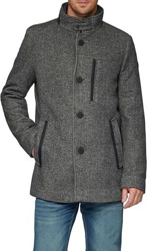 Vacht - Outdoorjas - Met Warme Twill Voering - Gewatteerde Inzet - Praktische Paspelzakken