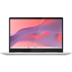 Lenovo IdeaPad 3 Chromebook 14M868 (82XJ0041MH) Laptop | 14"" Full-HD | MediaTek Kompanio 520 | 8GB RAM | 128GB eMMC | Chrome OS | WiFi 6 | QWERTY Toetsenbord | Cloud Grey