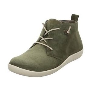 Think! Natuur chroomvrij gelooide duurzame lage schoenen voor dames, olijf combi 7000, 38 EU