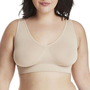 Hanes Dames Cozy Softcup Seamless Wire Free Bra BH, nude, M