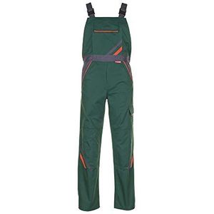 Planam Visline tuinbroek voor heren, maat 118, groen/oranje, leisteen, model 2432