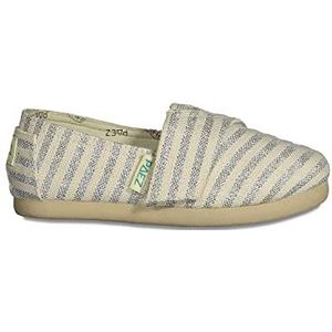 Paez Surfy Lurex espadrilles, uniseks, kinderen, Lichtblauw, 28 EU