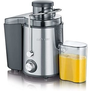 Severin ES 3566 Juicer, 400 W, 500 ml, Zwart/Roestvrij Staal