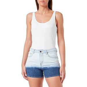 Love Moschino Dames Casual Shorts, Degrade Blue Denim, 40, Degrade Blue Denim, 40