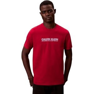Calvin Klein Heren SS 30s WHSL SP GRAP LV04RE820G, ROOD, XS, Rood (Scooter), XS