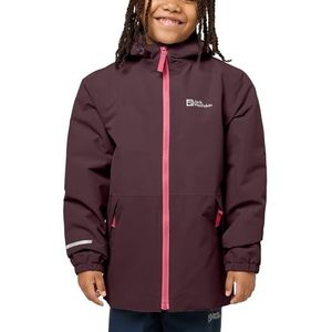 Jack Wolfskin - SNOWY DAYS JACKET K, kinderjas, uniseks, boysenberry/roze