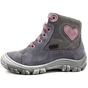 Richter Kinderschoenen meisjes veterlaarzen laarzen grijs vrije tijd, 6301 Ash, 27 EU