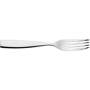 Alessi dessertvork, roestvrij staal, zilver, 19 x 4,5 x 2,2 cm, 6 stuks