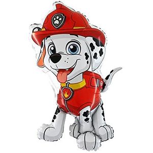 Folieballon Marshall Paw Patrol figuren luchtballon ca. 80 cm helium folieballonnen ballonnen cadeau ballon kermis rommel