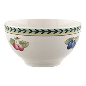 Villeroy & Boch French Garden Fleurence Schaal, Premium Porselein, Wit/Veelkleurig, 0,75 Liter