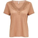 ONLY - ONLNICKI V-NECK MIX TOP JRS - Dames - Blouses