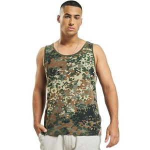 Brandit Tanktop, vele kleuren, maat S tot 7XL, Flecktarn, 3XL