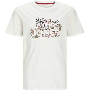 JACK&JONES JUNIOR JJCHILL Shape Tee SS Crew Neck JNR, cloud dancer, 128 cm