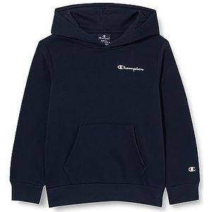 Champion Legacy American Classics B-Script Logo Ultralight Powerblend Fleece Hoodie voor kinderen en jongeren, Navy Blauw, 5-6 jaar