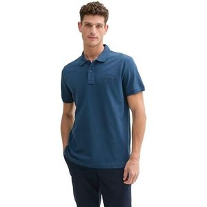 TOM TAILOR Poloshirt voor heren, 26779 - nachtblauw, S