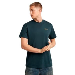 G-Star RAW Scaffolding Back gr Regular Tee, blauw (Legion Blue D25141-c812-862), M