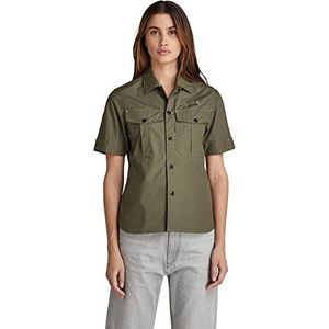 G-STAR RAW Officer Overhemd voor dames, groen (Combat D21886-a790-723), L