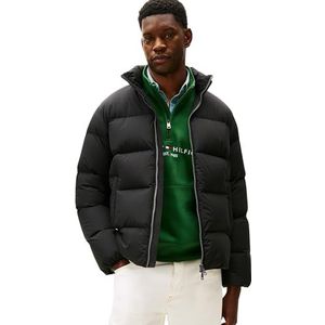 Tommy Hilfiger - Down Stand Puffer - Jas - Zwart