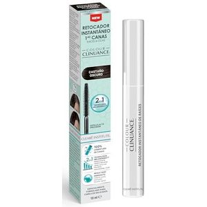 Clinuance - Tijdelijke Kleurstift - Donkerbruin - 10 ml - Voor Grijze Haren en Wenkbrauwen