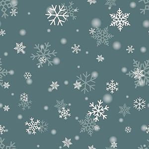 Homemania Tapijt, bedrukt, sneeuwflakes, geometrisch, decoratie voor huis, antislip, voor woonkamer, slaapkamer, meerkleurig van polyester, katoen, 100 x 150 cm
