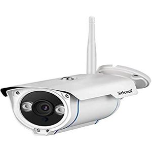Sricam SP007 WIFI Outdoor bewakingscamera NVR Onvif 1080P IP CCTV camera IP66 waterdicht, nachtzicht wit