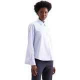 Seidensticker - Overhemdblouse - Lichtblauw - 1/1 Kraag Gestreept