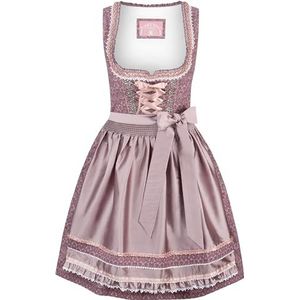 STOCKERPOINT - Dirndl - Nude - Ruby - Mouwloos - Knielengte - Bloemenprint