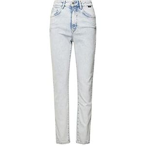 Mavi Damesjeans Straight Leg Star Slim Mom Jeans, Gebleekte jaren 90, 32W x 27L