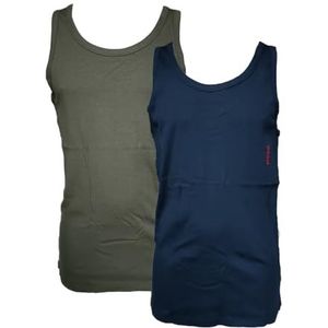 HUGO Heren Tank TOP Twin Pack Vest, Open Diversen 981, L, Open Diversen981, L