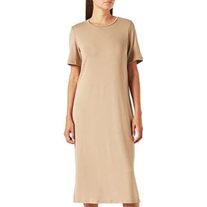 PIECES PCONIKA SS MIDI-jurk NOOS midi-jurk, Silver Mink, M