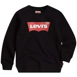 Levi's Lvb Batwing Crewneck Sweatshirt voor jongens, Zwart, 14 Jaren