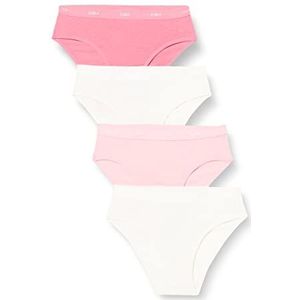 Ecodim - Set van 4 Slips - Fuchsia/Roze - Katoen