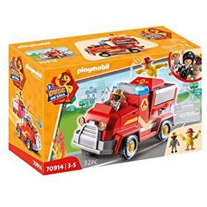 Playmobil, 70914 Duck On Call - Brandweerwagen,eén maat,Meerkleuren