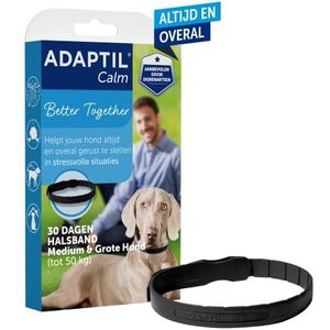 ADAPTIL® Calm halsband voor middelgrote en grote honden, anti-stress halsband voor honden, halsomtrek tot 62,5 cm, 1 stuk (1 stuk)