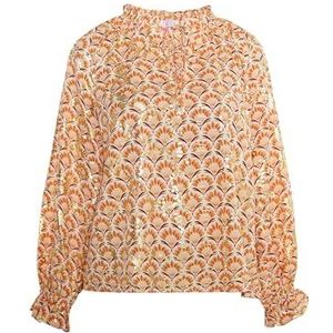 MAHISHA Damesblouse, wolwit, meerkleurig, S