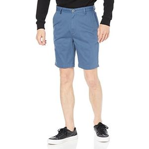 Amazon Essentials Men's Korte broek met binnenbeenlengte van 23 cm en klassieke pasvorm, Blauw, 30
