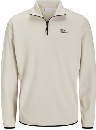 Jack & Jones Matty Logo Sweatshirt Met Halve Rits