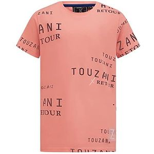 Retour Jeans Boys T-shirt Soccer in The Color Fresh Coral, Fresh Coral., 12-14 Jaren