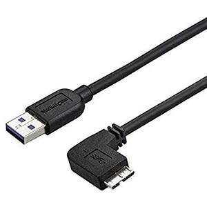 StarTech.com Slanke Micro USB 3.0 kabel haaks naar rechts - 2m