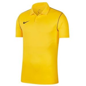 Nike Uniseks-Kind Short Sleeve Polo Y Nk Df Park20 Polo, Tour Yellow/Zwart/Zwart, BV6903-719, S