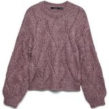 Vmzenia - Gebreide Pullover - O-hals - Lange Mouwen - Regular Fit