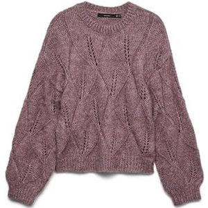 Vmzenia - Gebreide Pullover - O-hals - Lange Mouwen - Regular Fit