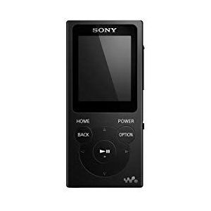 Sony NW-E394L Walkman muziekspeler 8 GB met 1,77 inch display "Drag & Drop", ClearAudio+, PCM, AAC, WMA en MP3 (zwart)