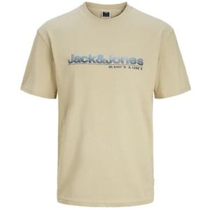 Jack & Jones Jcopuff Ss Tee Crew Neck, Crockery., L