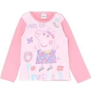 Disney T-shirt Peppa Pig meisjes, roze, 6 jaar
