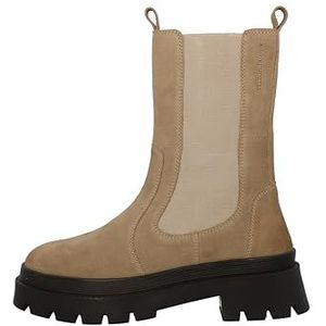 Tom Tailor Dames 8450070002 enkellaarzen, beige, 36 EU, beige, 36 EU