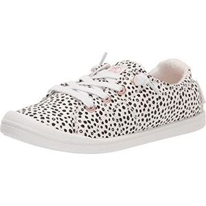 Roxy Women's Rory Slip On Sneaker, Black/White Exc, 8