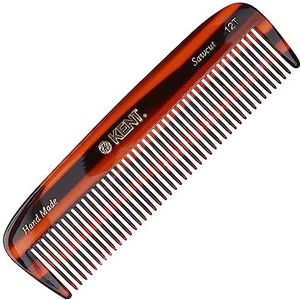 KENT - 12T - Medium Grove Tand Kam - Handgemaakt - Zwart